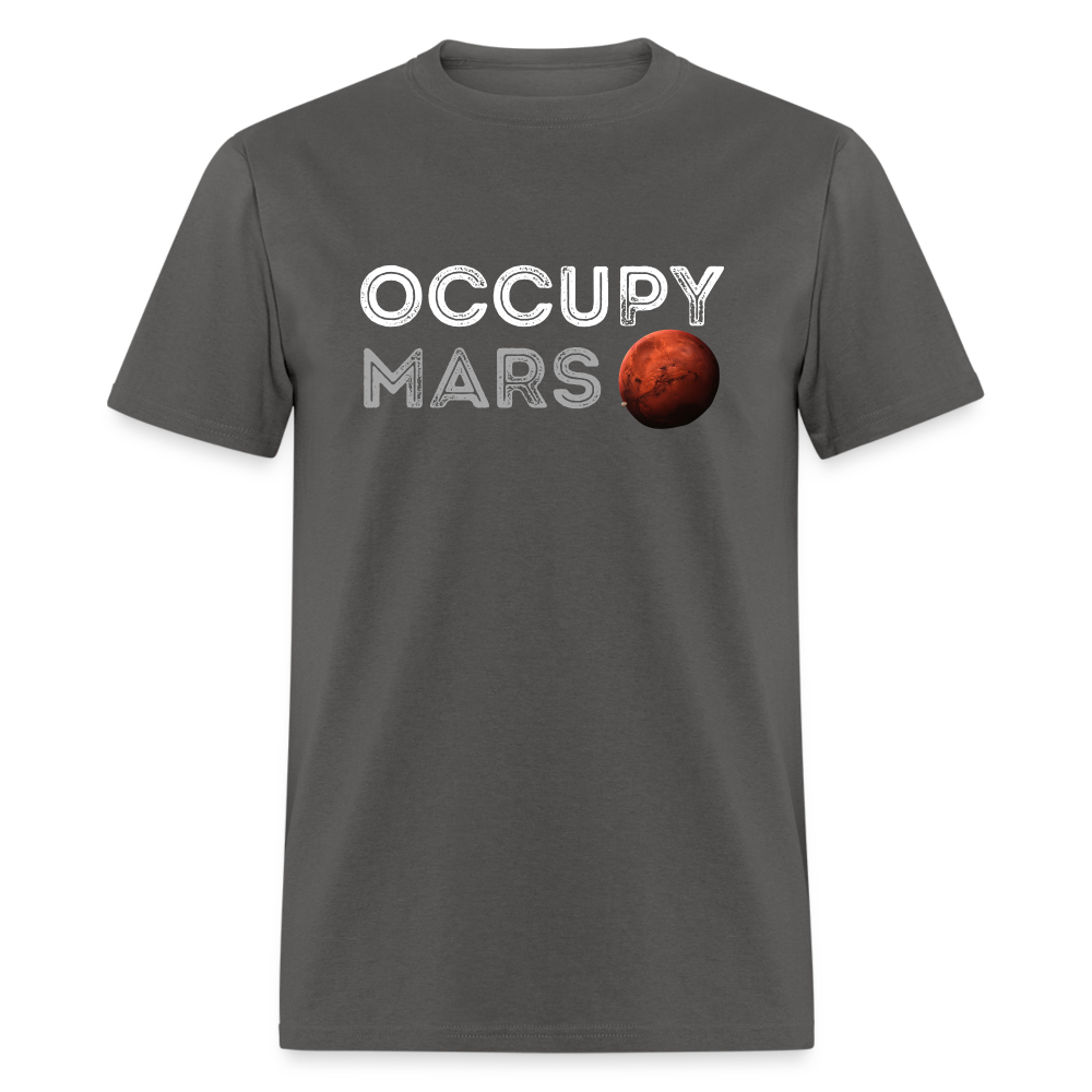 Occupy Mars Unisex Classic T-Shirt - charcoal