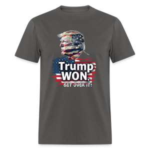 Trump Won, Get Over It Unisex Classic T-Shirt - charcoal