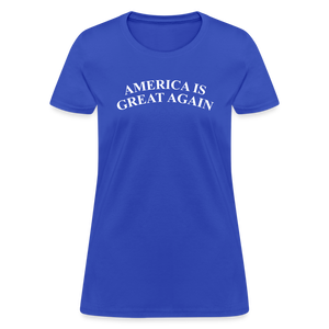 America Is Great Again Women's T-Shirt - royal blue