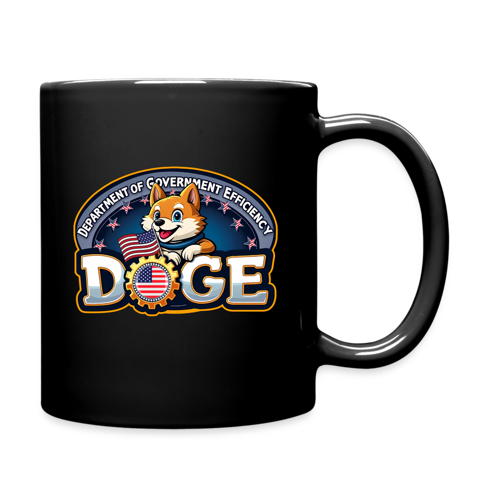 DOGE Full Color Mug - black