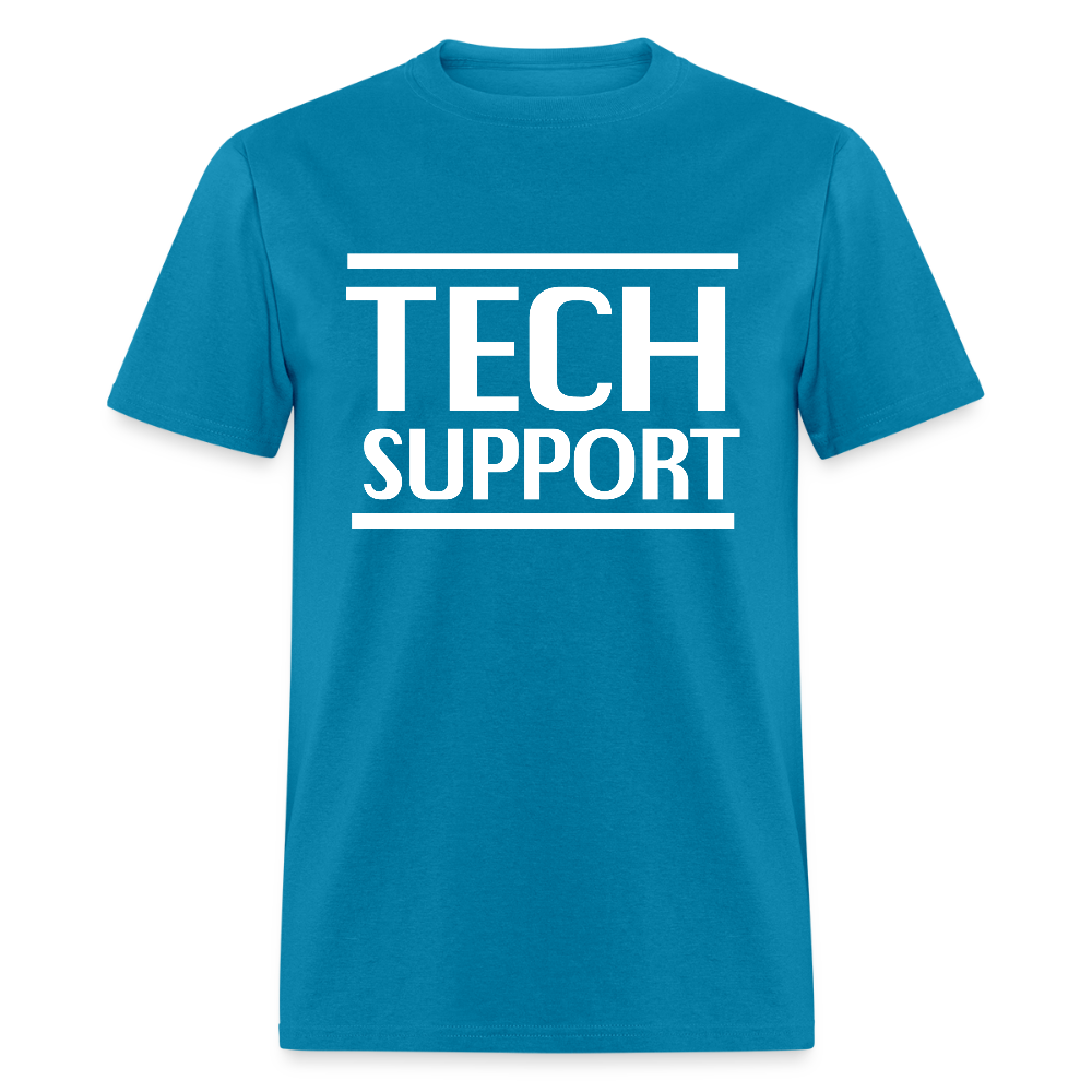 Tech Support Elon Musk Parody Unisex Classic T-Shirt - turquoise