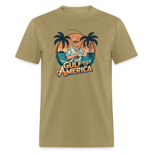 Gulf of America Trump Fishing Unisex Classic T-Shirt - khaki