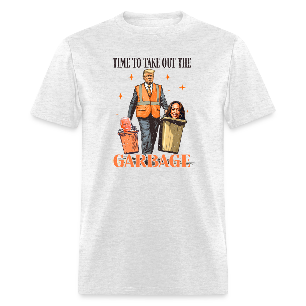 Time To Take Out The Garbage Unisex Classic T-Shirt - light heather gray