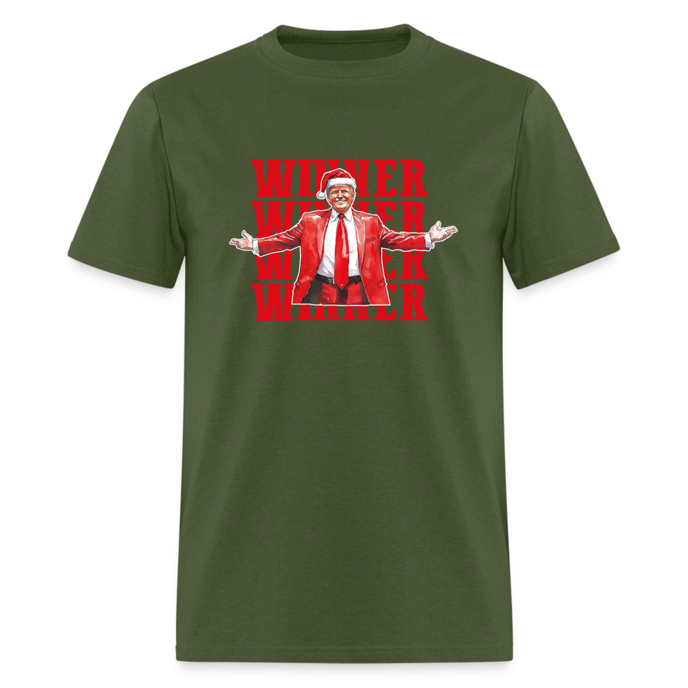 Winner Trump Christmas Classic T-Shirt - military green