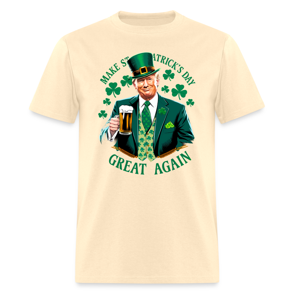 Make St. Patrick's Day Great Again Unisex Classic T-Shirt - natural