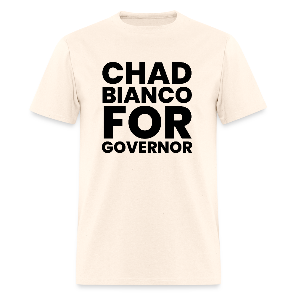 Chad Bianco for Governor  Men's T-Shirt - natural