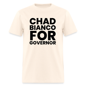 Chad Bianco for Governor  Men's T-Shirt - natural