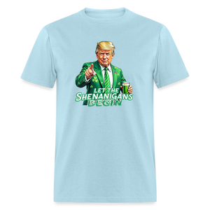 Let The Shenanigans Begin Classic T-Shirt - powder blue