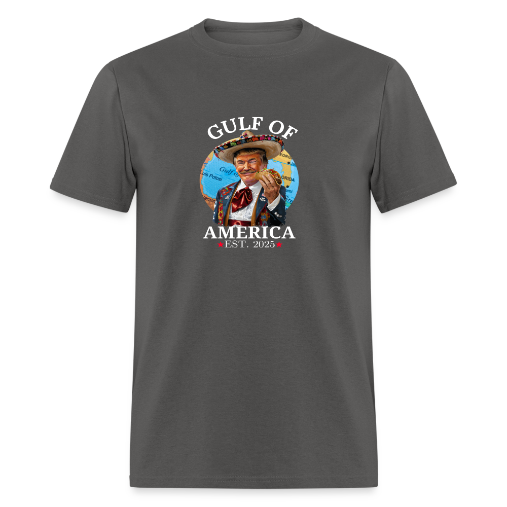 Funny Trump Gulf of America Unisex Classic T-Shirt - charcoal