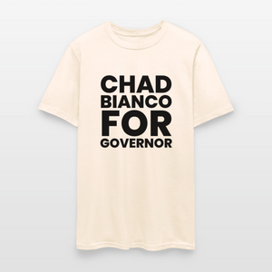 Chad Bianco for Governor  Men's T-Shirt - natural