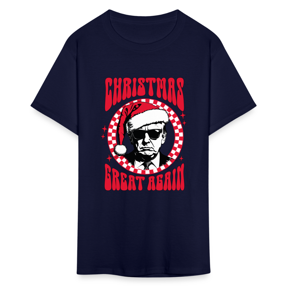 Christmas Great Again Unisex Classic T-Shirt - navy