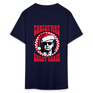 Christmas Great Again Unisex Classic T-Shirt - navy