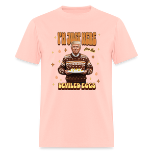 Trump Thanksgiving - I'm Just Here for the Deviled Eggs Unisex Classic T-Shirt - blush pink 