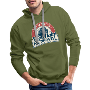 Trump's Snowflake Removal Service Men’s Premium Hoodie - olive green