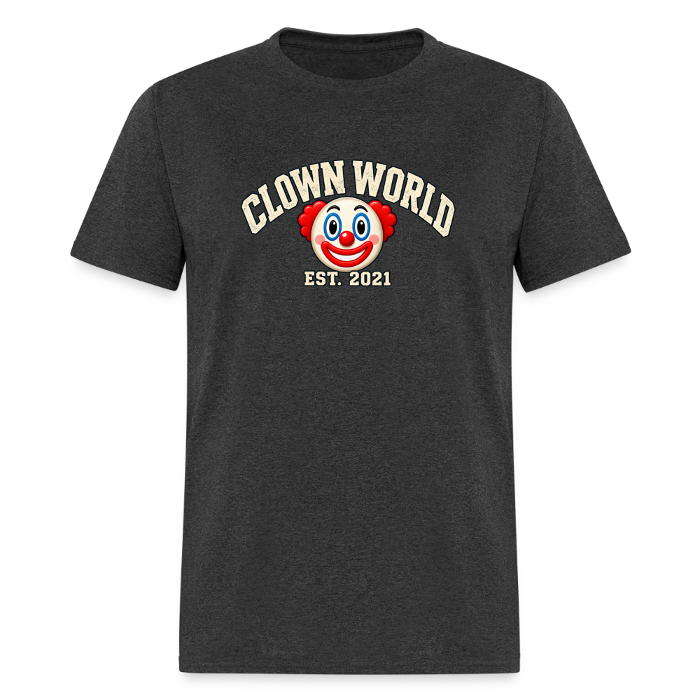 Clown World Est. 2021 Classic T-Shirt - heather black