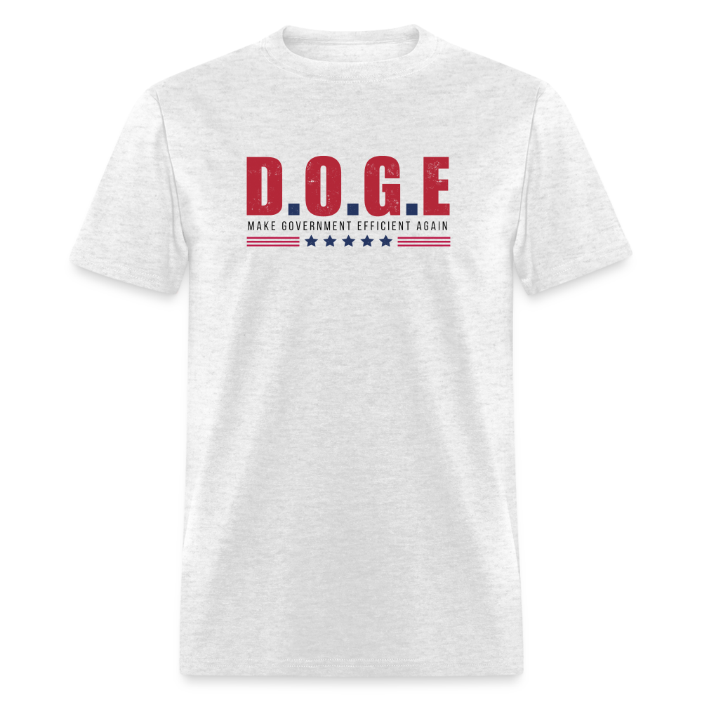 (DOGE) Department of Government Efficiency Classic T-Shirt - light heather gray