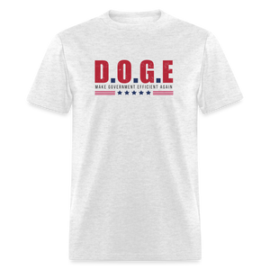 (DOGE) Department of Government Efficiency Classic T-Shirt - light heather gray