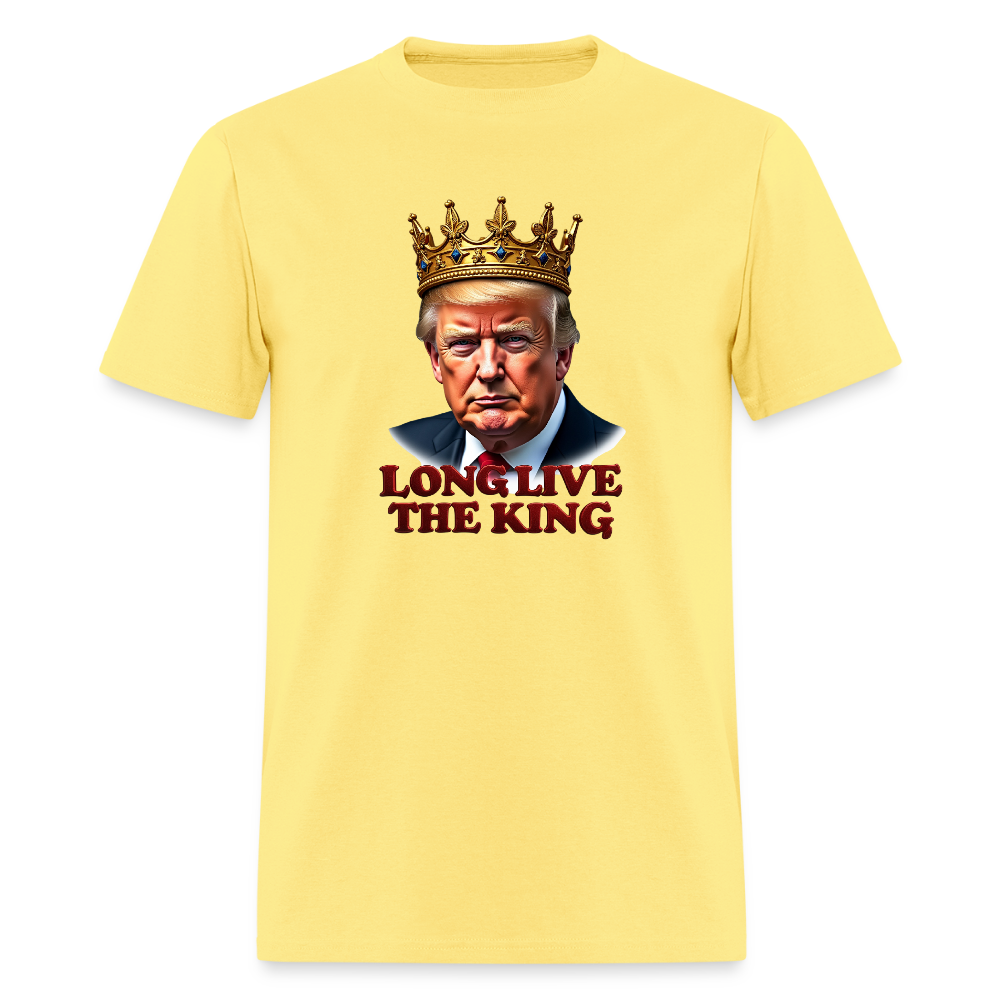 Donald Trump "Long Live The King" Unisex Classic T-Shirt - cornsilk