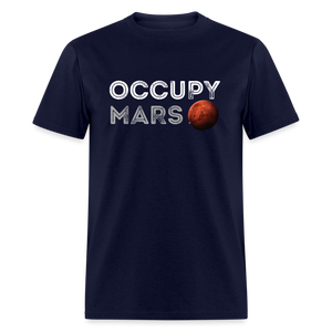 Occupy Mars Unisex Classic T-Shirt - navy