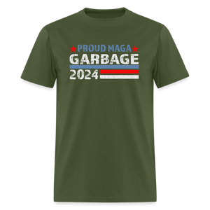 Proud MAGA Garbage 2024 Classic T-Shirt - military green