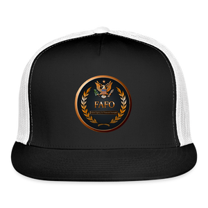 FAFO - Federal Agency for Financial Oversight - Trucker Hat - black/white