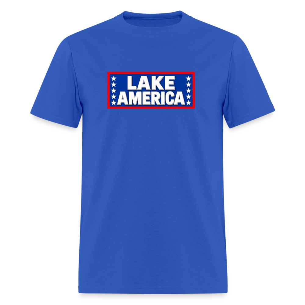 Lake America T-Shirt Men's T-Shirt - royal blue