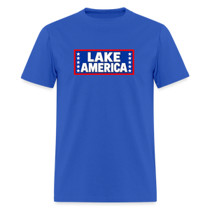 Lake America T-Shirt Men's T-Shirt - royal blue