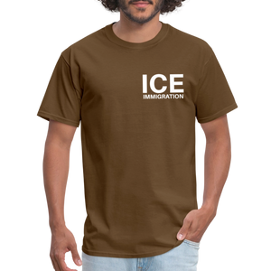 ICE Immigration Unisex Classic T-Shirt - brown