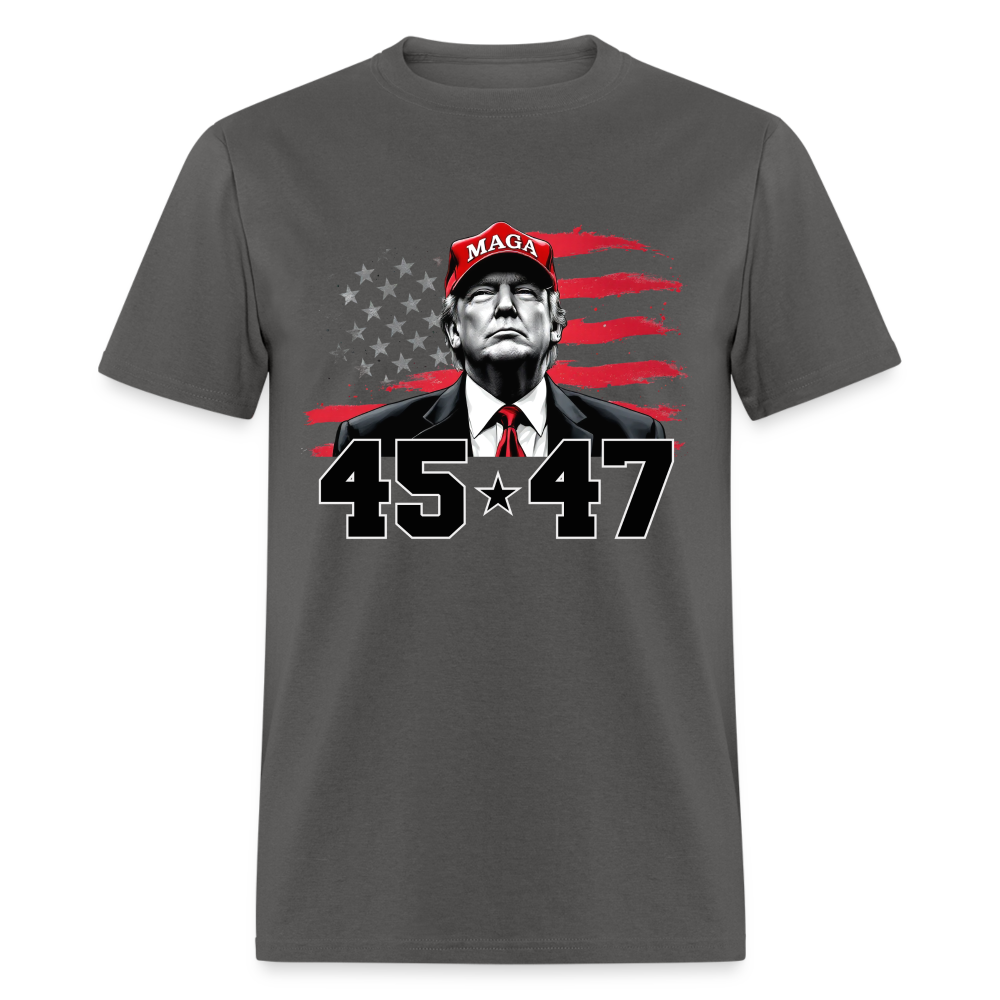 45 47 Trump Men's Classic T-Shirt - charcoal