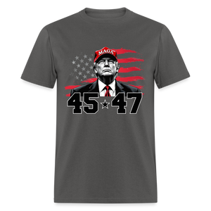 45 47 Trump Men's Classic T-Shirt - charcoal