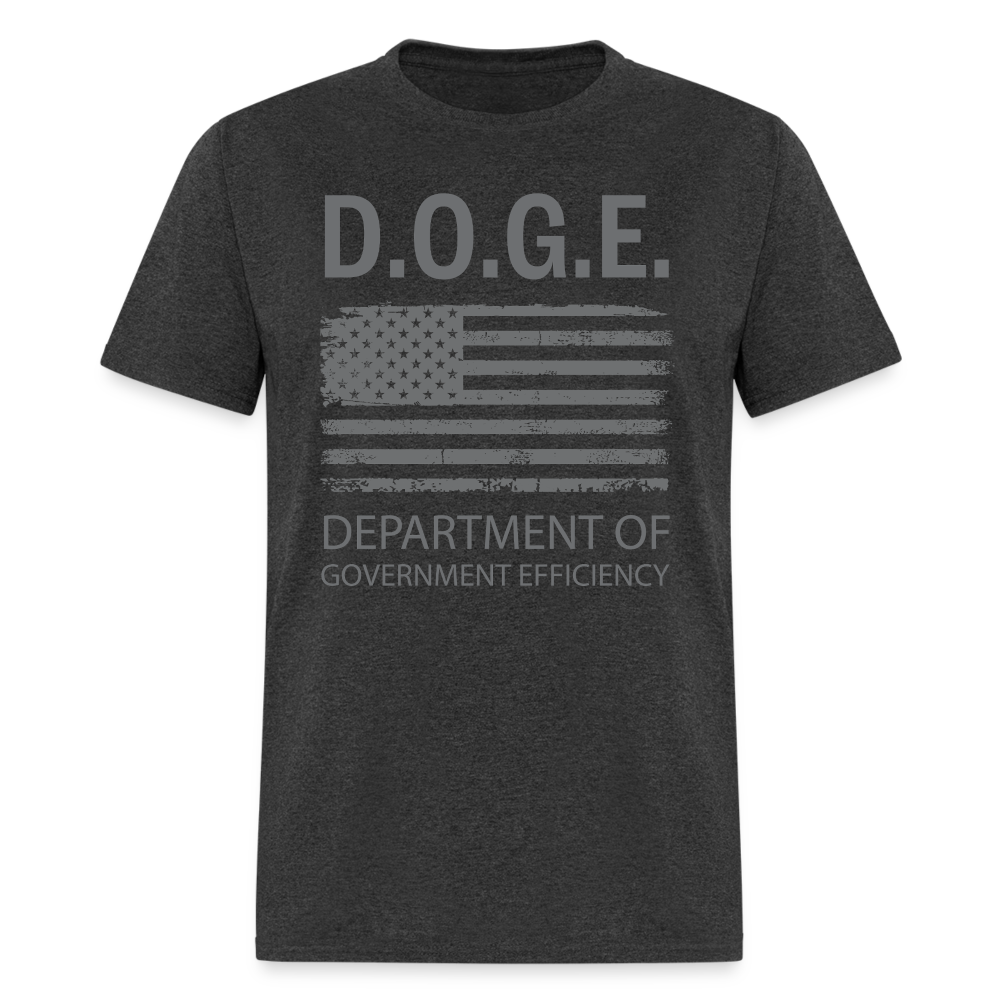 DOGE, Department of Government Efficiency Unisex Classic T-Shirt - heather black