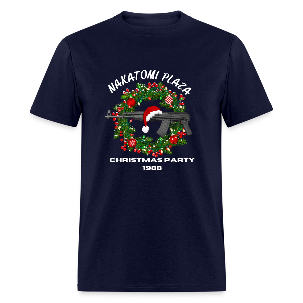 Nakatomi Plaza Christmas Party 1988 Classic T-Shirt - navy