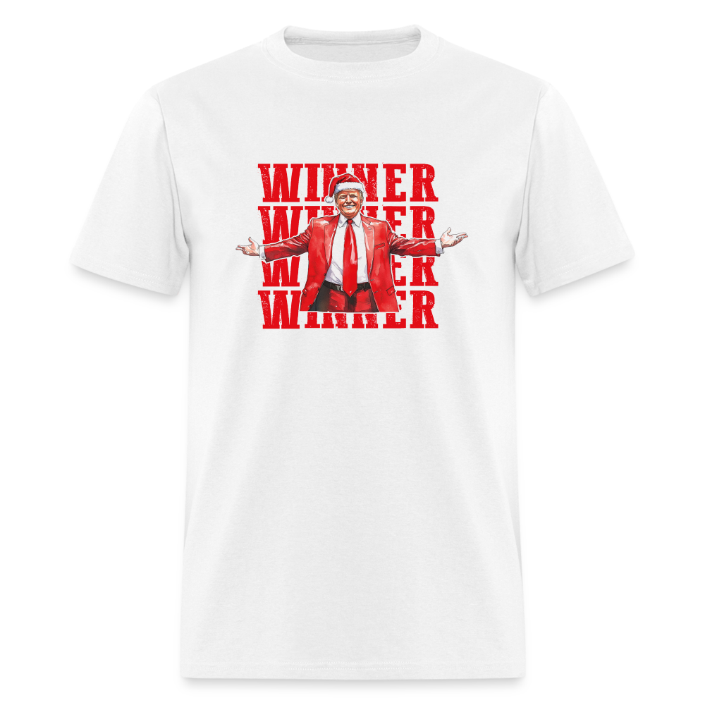 Winner Trump Christmas Classic T-Shirt - white