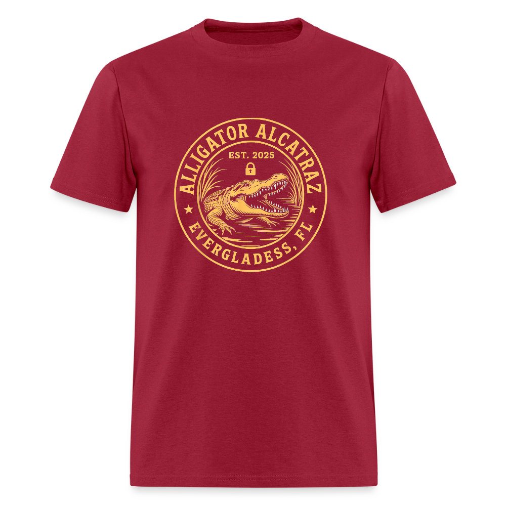 Alligator Alcatraz Men's Classic T-Shirt - dark red