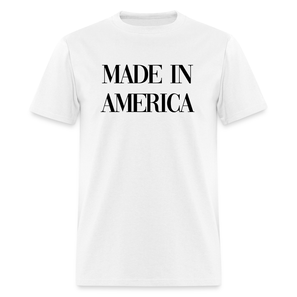 Made In America Classic T-Shirt - white