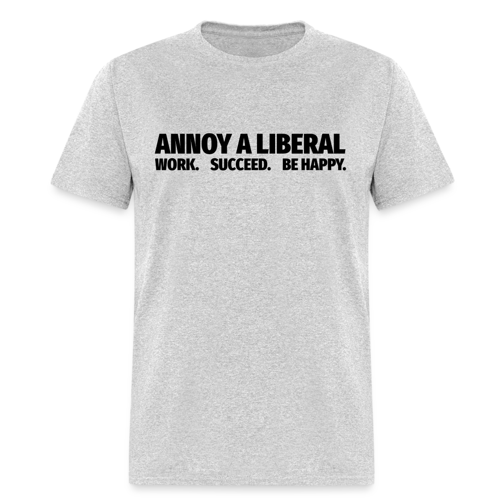 Annoy a liberal Unisex Classic T-Shirt - heather gray