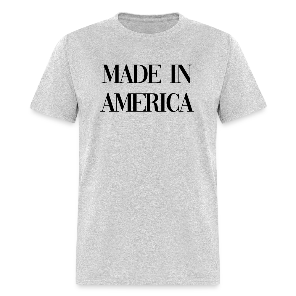 Made In America Classic T-Shirt - heather gray