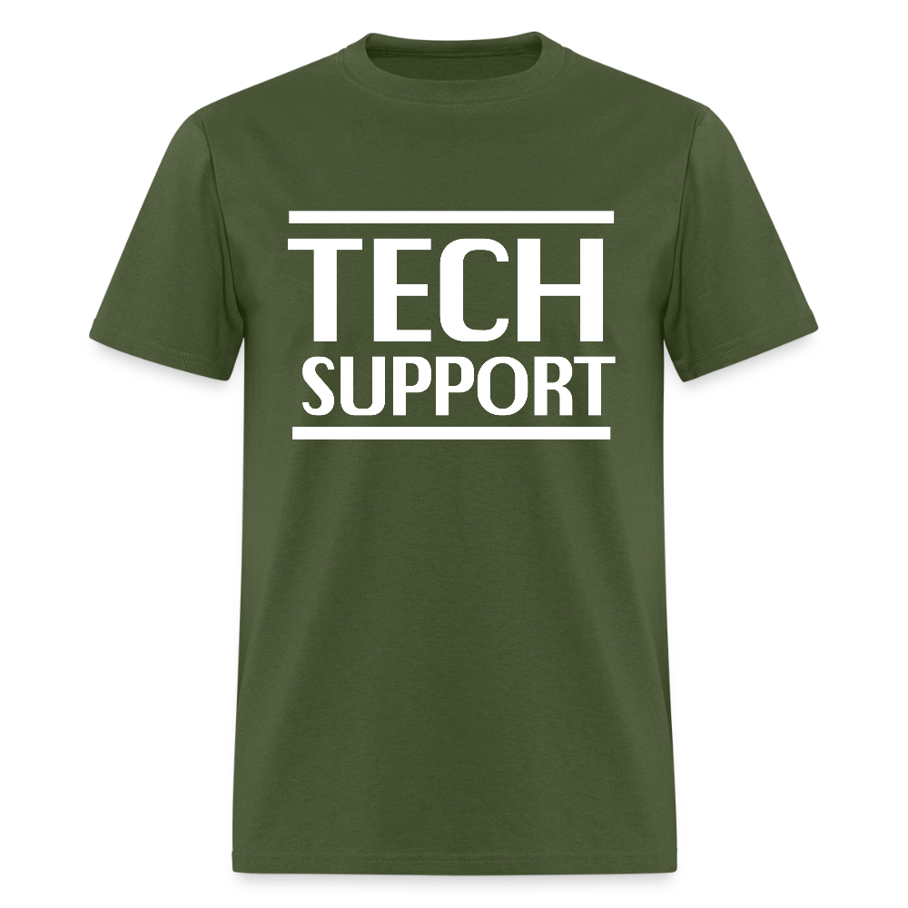 Tech Support Elon Musk Parody Unisex Classic T-Shirt - military green