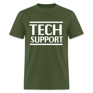 Tech Support Elon Musk Parody Unisex Classic T-Shirt - military green