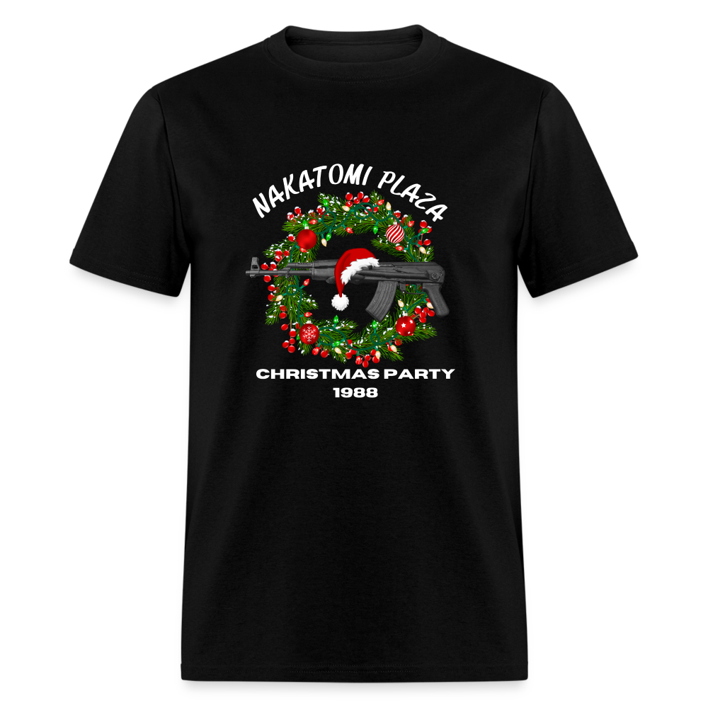 Nakatomi Plaza Christmas Party 1988 Classic T-Shirt - black