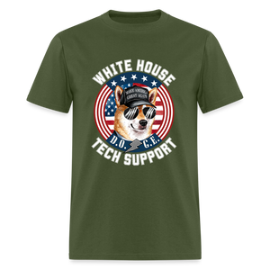 DOGE - 	 White House Tech Support Unisex Classic T-Shirt - military green