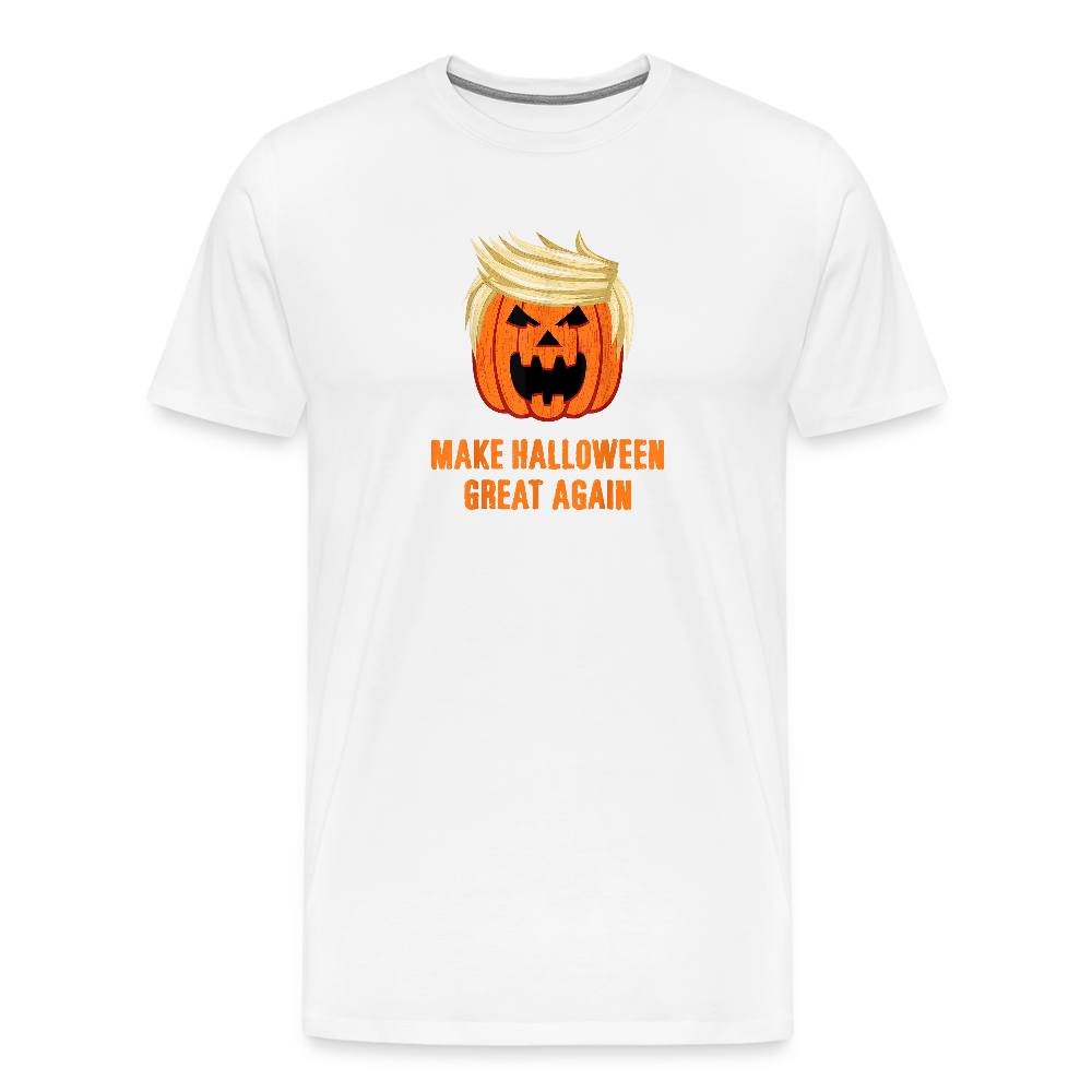 Make Halloween Great Again Men's Premium T-Shirt - white