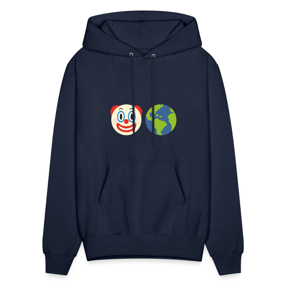 Clown World Men's Hoodie - navy