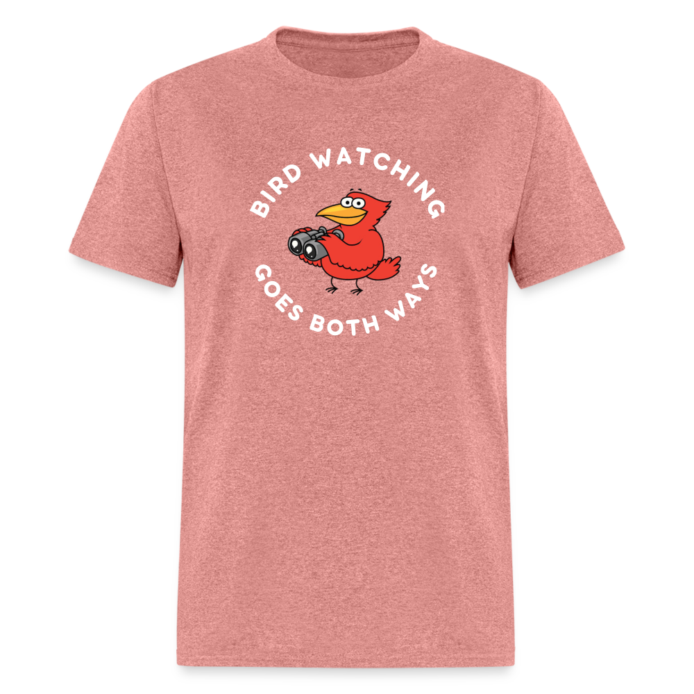 Bird Watching Goes Both Ways V2 Classic T-Shirt - heather mauve