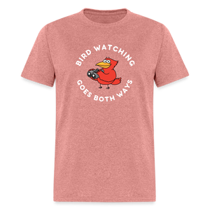 Bird Watching Goes Both Ways V2 Classic T-Shirt - heather mauve