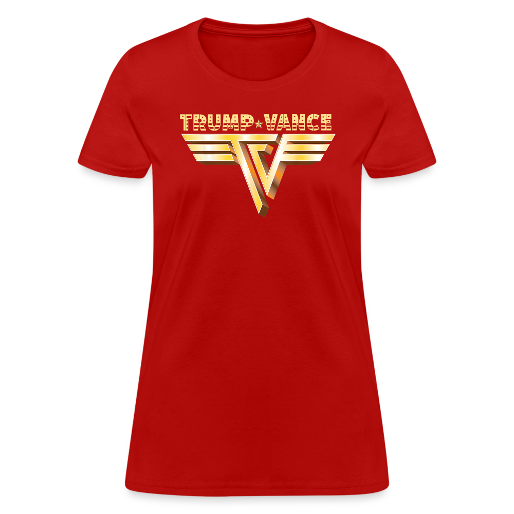 Trump/Vance Women's T-Shirt - red