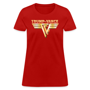 Trump/Vance Women's T-Shirt - red