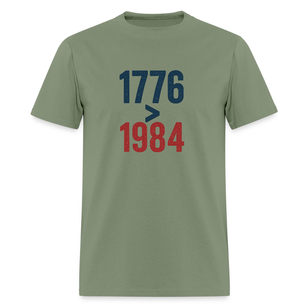 1776 > 1984 Men's T-Shirt - military green