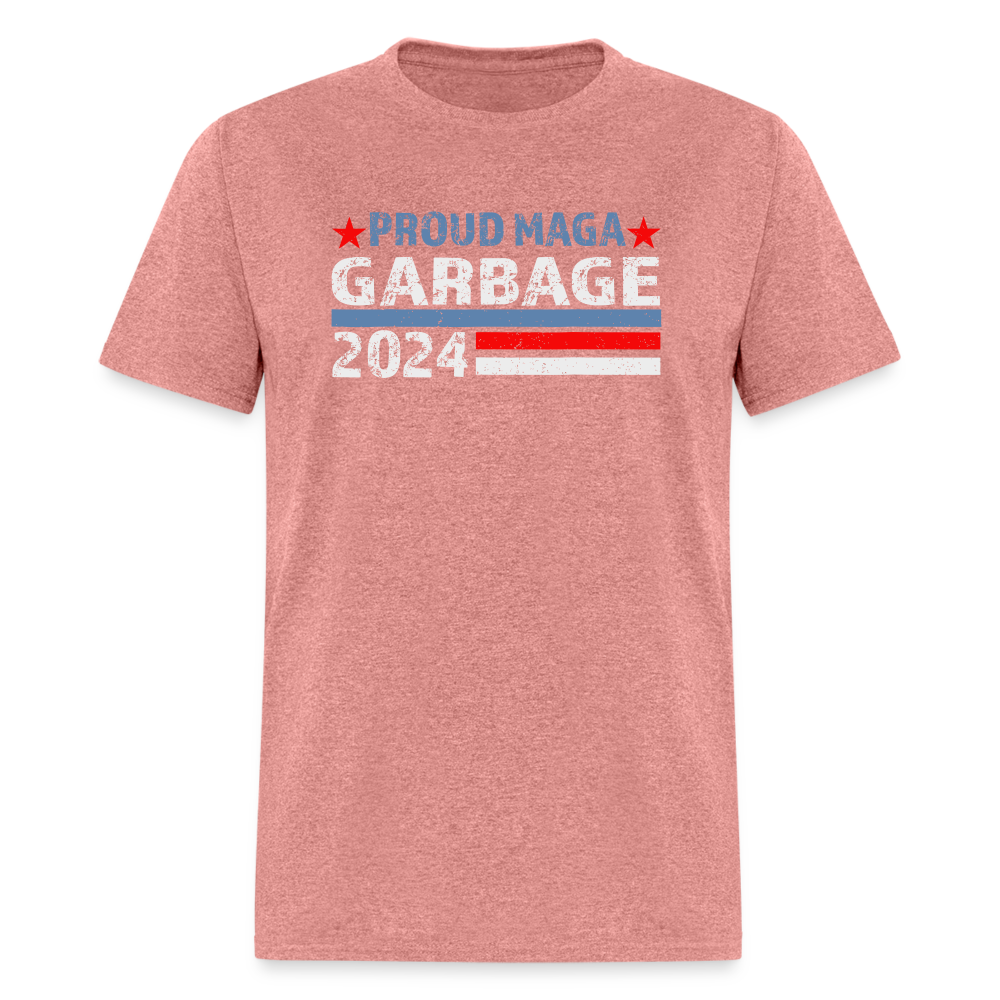 Proud MAGA Garbage 2024 Classic T-Shirt - heather mauve