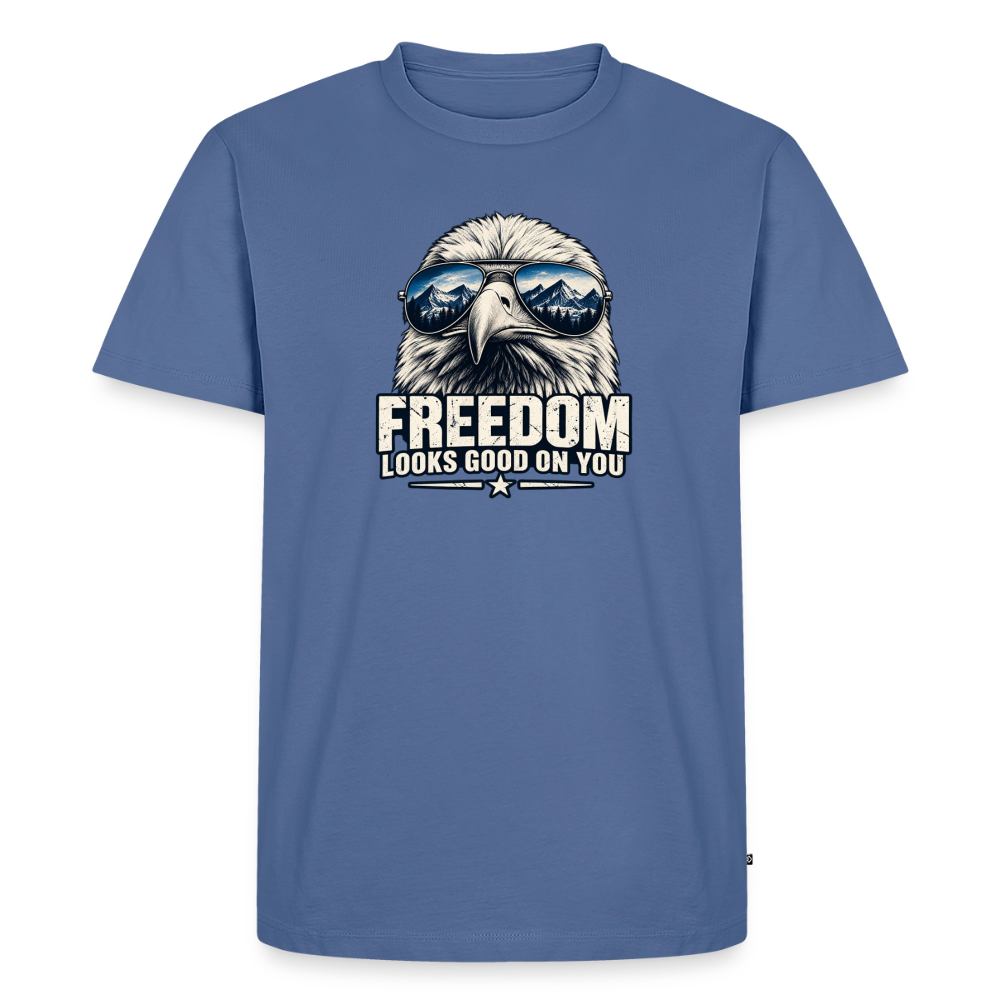 Freedom Looks Good on You Premium T-Shirt - stone blue 